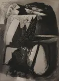 Clegyr-Boia II, Landscape in Wales (Tassi 34)Etching and aquatint, 1938From the edition of circa 1000, printed by Walsh, London, bound in 'Signature no by Graham Sutherland, Etching and aquatint, sold Oct 2020