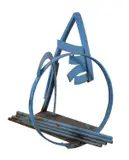 4 oclock by Michael Venet, 1978, sculpture, sold Oct 2020