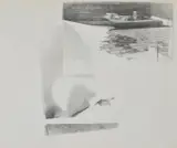Window Reflection on the Snow by Gérald Incandela, Photograph, offered Oct 2020
