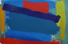 Untitled by Alan Gouk, oil on canvas, sold Jan 2022