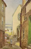 The Chapel, St Ives, inscribed on the stretcher, 53 x 35cm, unframed by Arthur White, oil on canvas, sold Dec 2021