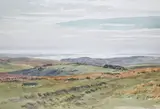 Sussex landscapes, 23 x 33cm by Walter Robert Stewart Acton, watercolor, sold Dec 2021