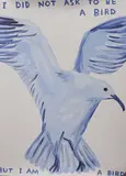 I Did Not Ask To Be A Bird... by David Shrigley, print (other), sold Dec 2021