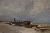 Untitled by Gabriel Gruchy, oil on canvas, sold Dec 2021