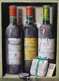 A Classic Trio' oil on board signed and inscribed verso 40 x 30cm by Raymond Campbell, oil on board, sold Dec 2021
