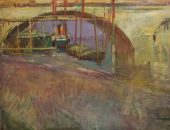 Untitled by David Graham, oil on canvas, sold Dec 2021
