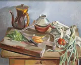 Untitled by Rudolph Ihlee, Oil on canvas, sold Dec 2021