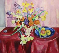 Untitled by Edward Wolfe, oil on canvas, sold Dec 2021