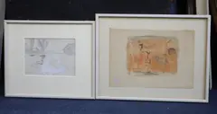 Untitled by Mary Potter, watercolor, offered Dec 2021