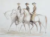 5 x 50cm by John Skeaping, watercolour, sold Dec 2021