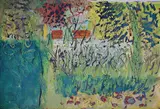 Moutou, 1968 screenprint Signed in pencil, 69/70, printed by Kelpra Studio, published by Marlborough Fine Art, 52 x 70cm by John Piper, screenprint, sold Dec 2021