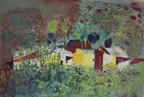 Floirac, 1968 screenprint Signed in pencil, 23/70 (L.194) 52 x 72cm, unframed by John Piper, screenprint, sold Dec 2021