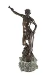 Untitled by Antonin Mercié, bronze, sold Dec 2021