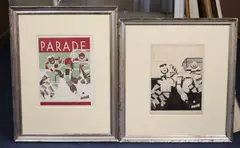 Original design for the cover of Parade Magazine by Charles Tudor, sculpture, sold Dec 2021