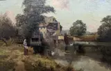 Untitled by Ernest Walbourn, Oil on canvas, sold Dec 2021