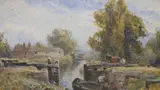 Woolhampton Loch by Robert Thorne Waite, watercolour, sold Dec 2021