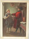 The price of happiness by Percy Tarrant, oil on board, offered May 2023
