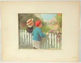 Tom's garden by Percy Tarrant, oil on board, offered May 2023
