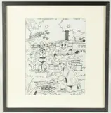 Thomas by Tim Marwood, drawing, offered May 2023
