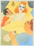 Irish by Edward Sylvester Hynes, watercolor, offered May 2023