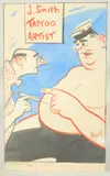 Nothing that can't be shown in a drawing room, mind! by Edward Sylvester Hynes, watercolor, offered May 2023
