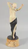 Austrian by Joseph Heinrich, BRONZE AND ONYX, sold Apr 2023