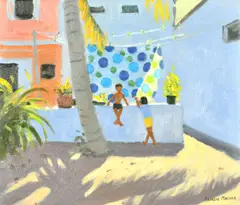 West Indies by Andrew Macara, oil on canvas, sold Mar 2023