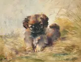 Impudence by Lucy Marguerite Frobisher, watercolour, sold Mar 2023