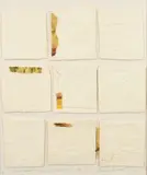 Land-Marks (The Jig - The Hollow Hills) by George Donald, 2010, print and collage, offered Feb 2023