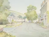 British, A view of Kettlewell, North Yorkshire by Ken. W. Burton, watercolour, offered Feb 2023