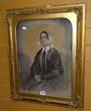Possibly louise balfour by Daniel Macnee, 1849, PASTEL, offered Jun 2019
