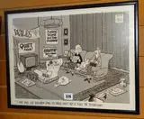 Original drawing - humerous satirical cartoon by Grenfell 'Gren' Jones, print (other), sold Jun 2019