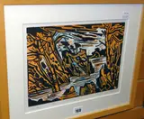 Dorothea by Bert Isaacs limited edition, woodcut, sold May 2019