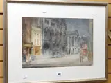 Circa 1960s by Irene Welburn, watercolour, sold Apr 2019