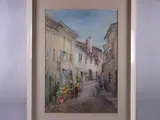 Untitled by V Dick Cunynghame, watercolour, sold Apr 2019
