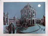 Radcliffe Camera by Richard Guyatt Guinness lithograph, lithograph, sold Apr 2019