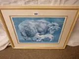 Print - ewe and lamb by Keith Bowen limited edition, print, offered Mar 2019