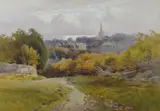 Untitled by Arthur Tucker, watercolour, sold Mar 2019