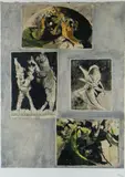 Print - entitled verso 'Trees Under Mynydd Pen-y by Graham Sutherland limited edition, Pen-y-Cryn', sold Mar 2019
