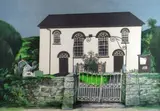 Colour lithograph - study of a Welsh chapel by John Elwyn limited edition, lithograph, sold Mar 2019