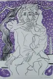 Coloured lithograph - entitled 'The Story Lost in the by Ceri Richards limited edition, lithograph, sold Mar 2019