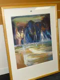 Aberbach Dinas by Andrea Kelland limited edition, print, sold Mar 2019