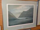 The Black Rock by Tom Mackenzie limited edition, etching, offered Mar 2019