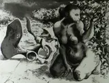 Demeter by Michael Ayrton, etching & aquatint, sold Mar 2019