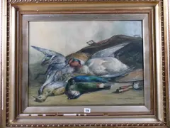 Large by Chris Meadows, watercolour, offered Feb 2019