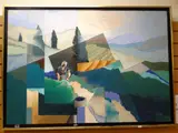 Entitled verso ' by Ian D Scott, oil on canvas, sold Feb 2019