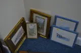 'ST IVES', five watercolours by the same hand with titled views of the harbour and streets by W. Sands, watercolor, sold Feb 2018