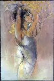 'ESSENCE', an artist proof, signed and titled in pen, mounted but unframed, 69cm x by Gary Benfield, drawing, sold Feb 2018