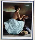 a limited edition print 97/195, signed and numbered with by Douglas Hofmann 'white Slip', print, sold Feb 2018