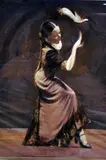 'DANCING HANDS', a limited edition hand embellished print, 8/295, numbered and by Fletcher Sibthorp, print, sold Feb 2018